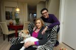 Hilversum 4 maart 2015
Binnen kijken in het huis van Peter Douglas en zijn vrouw
