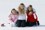 Lech, 23 Februari 2015
Jaarlijkse fotoshoot koninklijke Familie in Lech met Koning willem Alexander, Koningin Maxima, Prinses Beatrix,Prinses Amalia, Prinses Alexia en Prinses Ariane