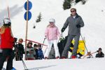 Lech, 23 Februari 2015
Jaarlijkse fotoshoot koninklijke Familie in Lech met Koning willem Alexander, Koningin Maxima, Prinses Beatrix,Prinses Amalia, Prinses Alexia en Prinses Ariane