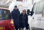 Amsterdam 15 februari 2015
Renee Soutendijk met haar man Thed Lenssen op de pc hooftstraat