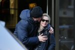 Amsterdam 15 februari 2015
Renee Soutendijk met haar man Thed Lenssen op de pc hooftstraat