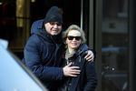 Amsterdam 15 februari 2015
Renee Soutendijk met haar man Thed Lenssen op de pc hooftstraat