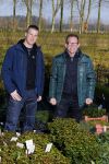 Eemnes 15 februari 2015
Rob Verlinden en zijn collega ivo Putman op de kwekerij van Rob