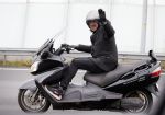 Muiden 11 februari 2015
Ruud de Wild op zijn motor op de A1