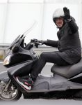 Muiden 11 februari 2015
Ruud de Wild op zijn motor op de A1