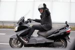 Muiden 11 februari 2015
Ruud de Wild op zijn motor op de A1