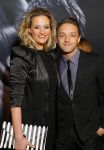 Amsterdam 11 februari 2015
Premiere fifty shades of grey in tuschinski.
Tommie Christiaan met vriendin