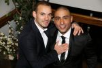 Utrecht, 5 Januari 2015
Trouwen Redouan Diba met Jessica Diba
Getuigen waren Wesley Sneijder en Yolanthe Sneijder