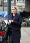 Amsterdam 2 maart 2015
Zangeres Dominique v Hulst op de cornelis schuytstraat