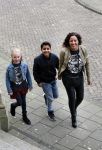 Amsterdam 13 februari 2016 
Premiere Zootropolis in het tropenmuseum.
Aicha Margadi en Kenza en vriendin Lola