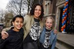 Amsterdam 13 februari 2016 
Premiere Zootropolis in het tropenmuseum.
Aicha Margadi en Kenza en vriendin Lola