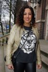 Amsterdam 13 februari 2016 
Premiere Zootropolis in het tropenmuseum.
Aicha Margadi en Kenza en vriendin Lola