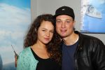 Amsterdam 14 februari 2016
Premiere Robinson Crusoe in pathe arena.
Pip Pellens met Anna Speller en vriend