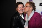 Hilversum 15 februari 2016
Buma awards in studio 21 op het mediapark. Astrid Nijgh met vriendin