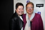 Hilversum 15 februari 2016
Buma awards in studio 21 op het mediapark. Astrid Nijgh met vriendin