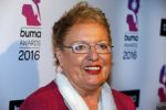 Hilversum 15 februari 2016
Buma awards in studio 21 op het mediapark. Astrid Nijgh met vriendin