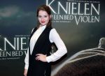 Amsterdam 22 februari 2016
Premiere Knielen op een Bed Violen in Tuschinski , Noortje Herlaar en partner Barry Atsma spelen de hoofdrol. Stijn Franken en Barbara Sloesen