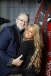Den Haag 12 februari 2016
Samantha ( Barbie) en haar man Michael v d Plas met hun manager Jake Hampel zijn vrouw en hun PT