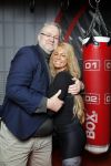 Den Haag 12 februari 2016
Samantha ( Barbie) en haar man Michael v d Plas met hun manager Jake Hampel zijn vrouw en hun PT