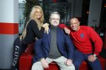 Den Haag 12 februari 2016
Samantha ( Barbie) en haar man Michael v d Plas met hun manager Jake Hampel zijn vrouw en hun PT