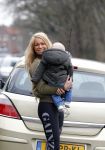 Den Haag 12 februari 2016
Samantha ( Barbie) en haar man Michael v d Plas met hun manager Jake Hampel zijn vrouw en hun PT