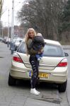 Den Haag 12 februari 2016
Samantha ( Barbie) en haar man Michael v d Plas met hun manager Jake Hampel zijn vrouw en hun PT
