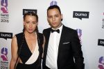 Hilversum 15 februari 2016
Buma awards in studio 21 op het mediapark. Brahim Fouradi met vriendin