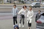 Amsterdam 13 februari 2016 
Premiere Zootropolis in het tropenmuseum.
Chimene van Oosterhout en zoon Lyam Last