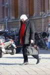 Amsterdam 17 februari 2016 
Cor v Zadelhoff op straat in Amsterdam