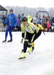 Biddinghuizen 6 maart 2016
De hollandse 100 georganiseerd door prins Bernhard jr . 10 km schaatsen en 90km fietsen .
De opbrengst gaat naar het onderzoek tegen lymphe klier kanker.