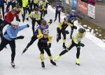 Biddinghuizen 6 maart 2016
De hollandse 100 georganiseerd door prins Bernhard jr . 10 km schaatsen en 90km fietsen .
De opbrengst gaat naar het onderzoek tegen lymphe klier kanker.