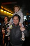 Amsterdam 14 februari 2016
Premiere Robinson Crusoe in pathe arena.
Dirk Zeelenberg met vrouw Suus en kinderen