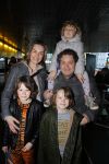 Amsterdam 14 februari 2016
Premiere Robinson Crusoe in pathe arena.
Dirk Zeelenberg met vrouw Suus en kinderen