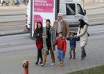 Amsterdam 13 februari 2016 
Premiere Zootropolis in het tropenmuseum.
Ernst Daniel Smid en partner Aly Burgers, Dochter Lieneke, kleinkind en stiefkinderen