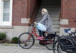 Amsterdam 15 februari 2016
Eva Jinek op straat in Amsterdam zuid.