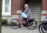 Amsterdam 15 februari 2016
Eva Jinek op straat in Amsterdam zuid.