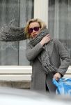 Amsterdam 15 februari 2016
Eva Jinek op straat in Amsterdam zuid.