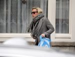 Amsterdam 15 februari 2016
Eva Jinek op straat in Amsterdam zuid.