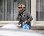 Amsterdam 15 februari 2016
Eva Jinek op straat in Amsterdam zuid.