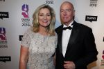 Hilversum 15 februari 2016
Buma awards in studio 21 op het mediapark. Ferdi Bolland met vrouw