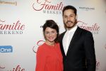 Amsterdam 16 februari 2016
Premiere Familie weekend in Tuschinski. Fockeline Ouwerkerk met vriend