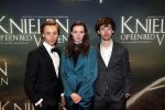 Amsterdam 22 februari 2016
Premiere Knielen op een Bed Violen in Tuschinski , Noortje Herlaar en partner Barry Atsma spelen de hoofdrol. Nils Verkooijen, Gaite Jansen, Willem Voogd