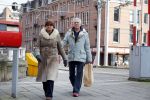 Amsterdam 24 februari 2016
Hans Dagelet met zijn vrouw op straat