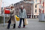 Amsterdam 24 februari 2016
Hans Dagelet met zijn vrouw op straat