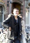 Amsterdam 17 februari 2016
Hector Moreno (psv speler) met zijn vrouw op de pc hooftstraat