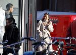 Amsterdam 17 februari 2016
Hector Moreno (psv speler) met zijn vrouw op de pc hooftstraat