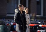 Amsterdam 17 februari 2016
Hector Moreno (psv speler) met zijn vrouw op de pc hooftstraat
