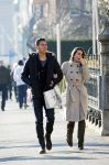 Amsterdam 17 februari 2016
Hector Moreno (psv speler) met zijn vrouw op de pc hooftstraat