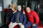 Den Haag 12 februari 2016
Samantha ( Barbie) en haar man Michael v d Plas met hun manager Jake Hampel zijn vrouw en hun PT