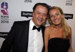 Hilversum 15 februari 2016
Buma awards in studio 21 op het mediapark. Jeroen v KOoten met vrouw
